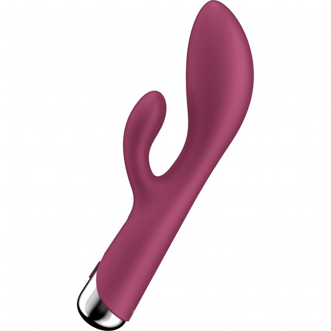 Вибратор-кролик с ротацией SATISFYER SPINNING RABBIT 1 бордовый 4048727